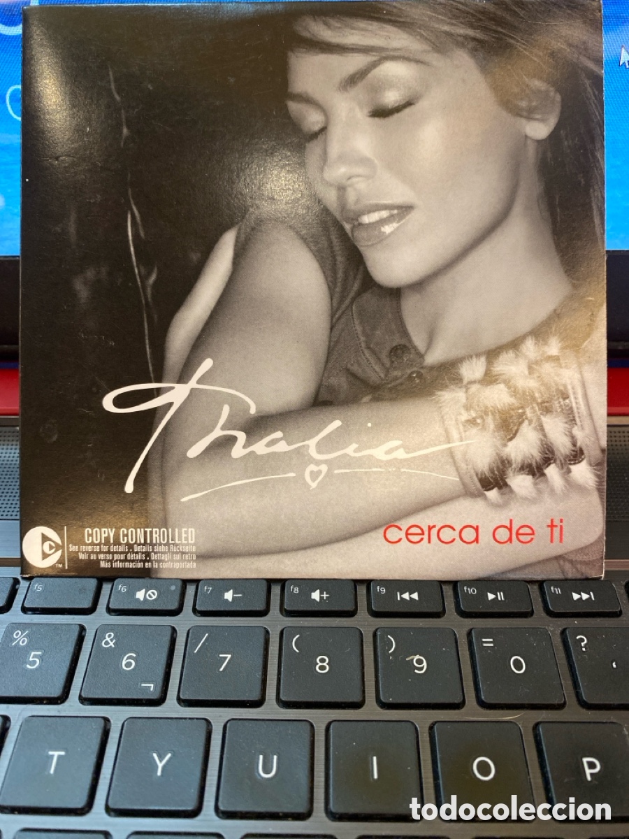 CDs de m&uacute;sica: THALIA - CERCA DE TI CD SINGLE 1 TEMA - Foto 1