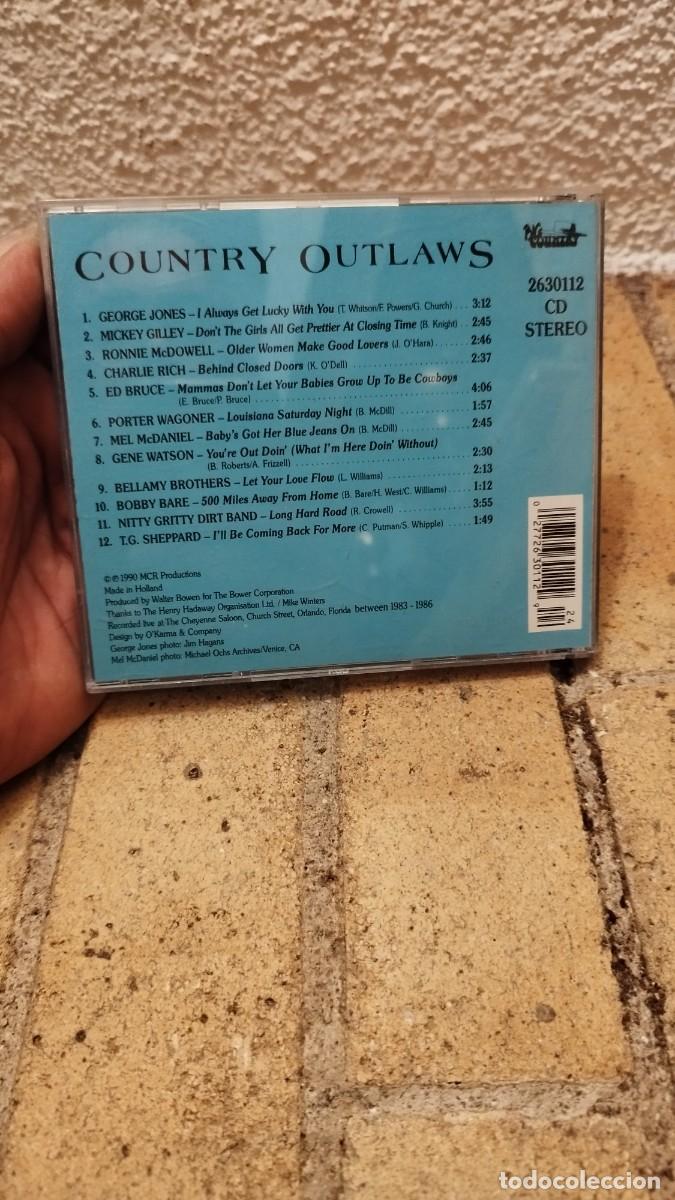 CDs de m&uacute;sica: Various &ndash; Country Outlaws.Cd - Foto 3