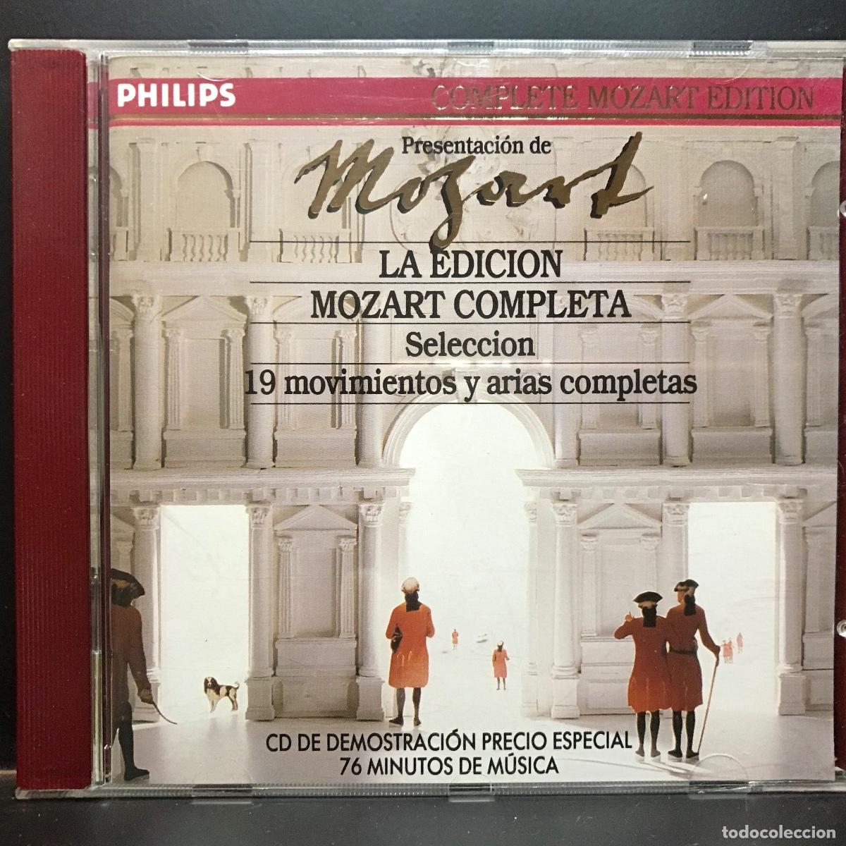 CDs de m&uacute;sica: Mozart ● Presentaci&oacute;n de la Edici&oacute;n Mozart Completa ● [CD] CD, Compilation - Foto 1