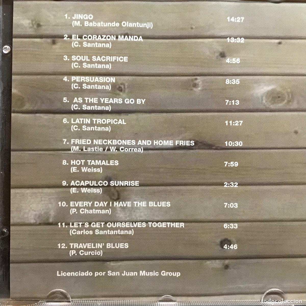 CDs de m&uacute;sica: Santana ● Legendarios Jingo ● [CD] CD, Compilation - Foto 2