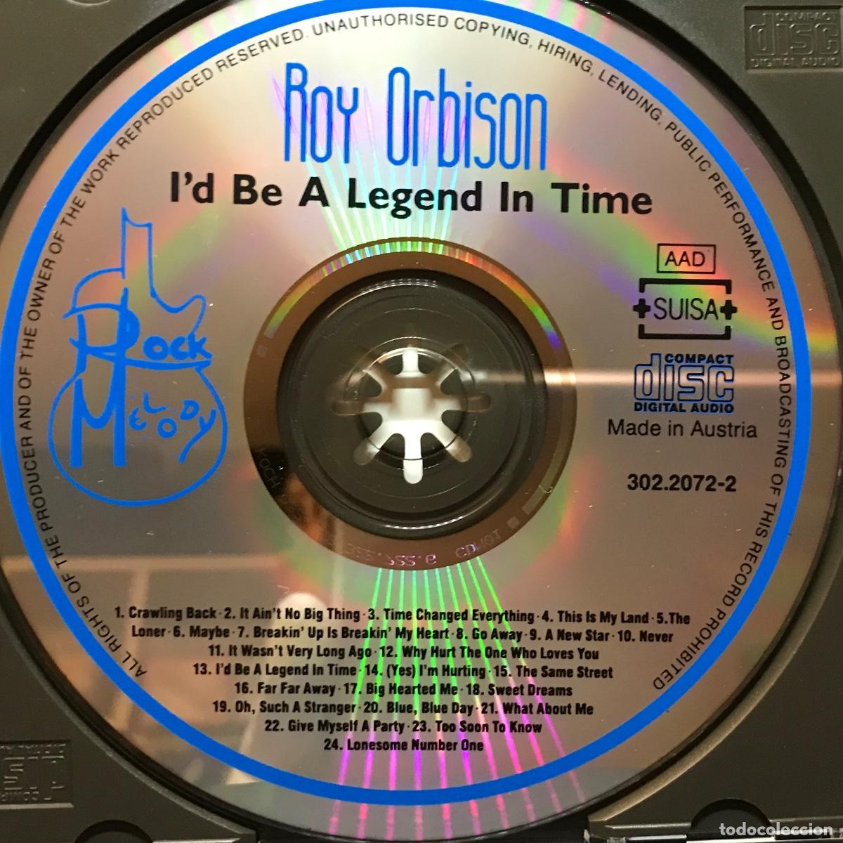 CDs de m&uacute;sica: Roy Orbison ● Id Be A Legend In Time ● [CD] CD, Compilation, Reissue AUSTRIA - Foto 2