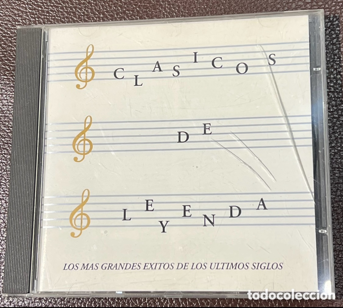 CDs de m&uacute;sica: CD. Cl&aacute;sicos de Leyenda. 1995. - Foto 1