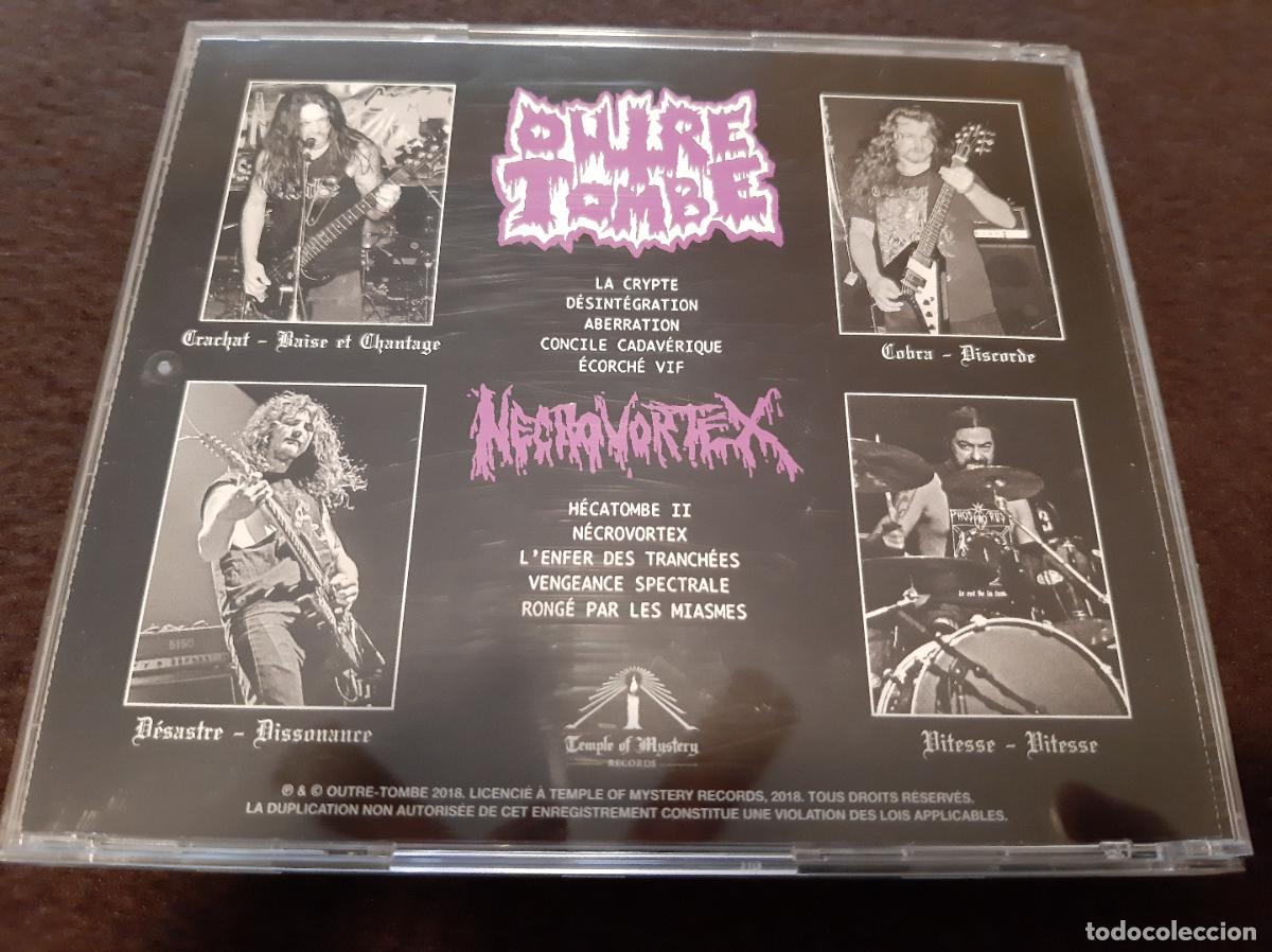 CDs de m&uacute;sica: OUTRE-TOMBE -N&Eacute;CROVORTEX- (2018) CD - Foto 3