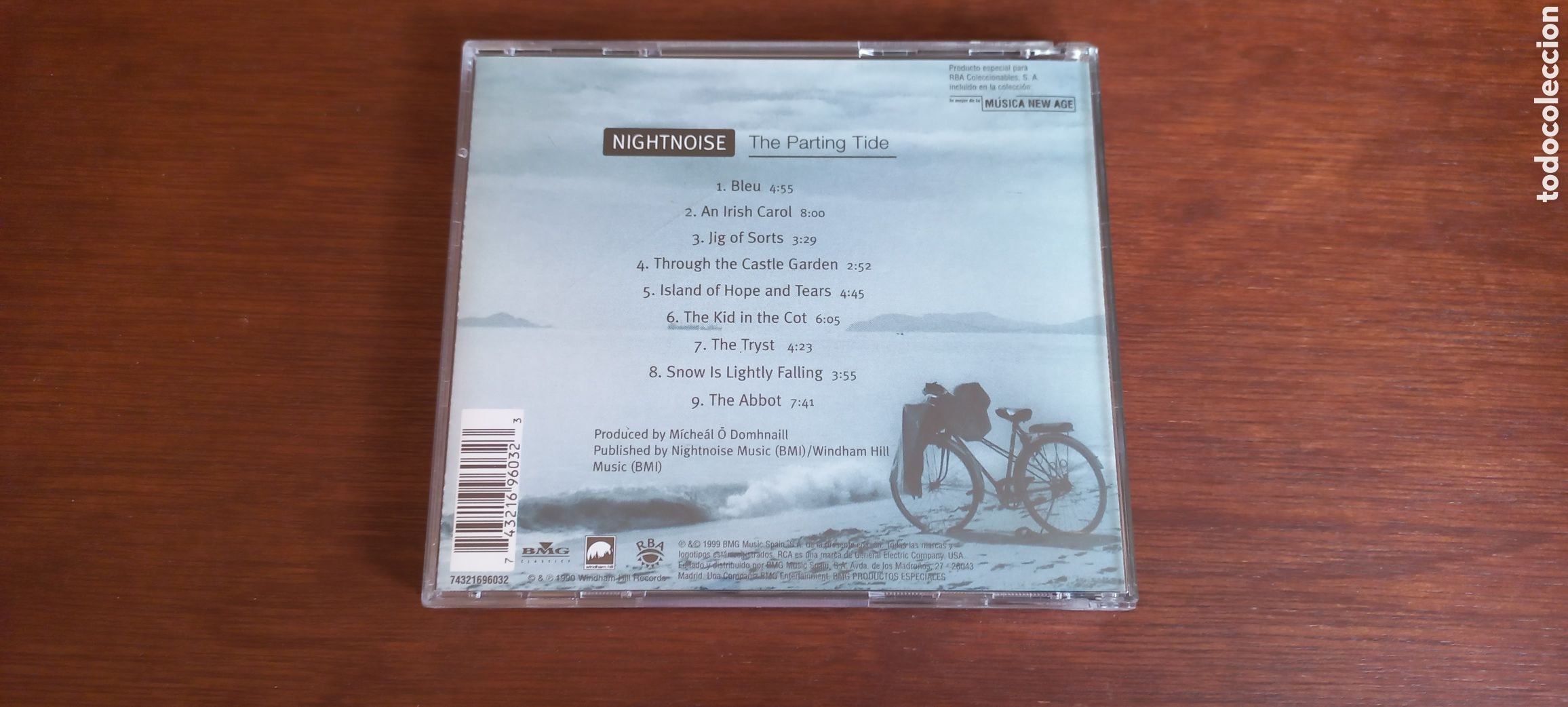 CDs de m&uacute;sica: Nightnoise CD The Parting Tide como nuevo - Foto 2