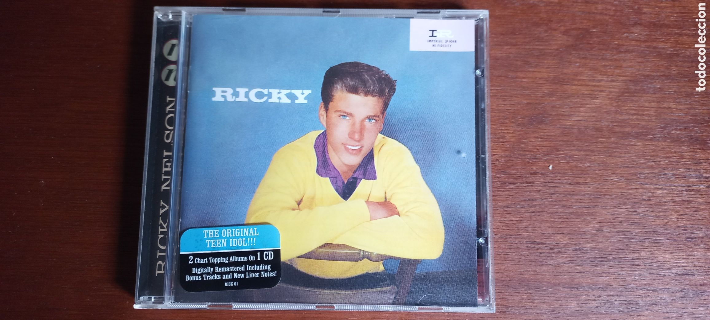 CDs de m&uacute;sica: Ricky Nelson CD Ricky 31 temas como nuevo - Foto 1