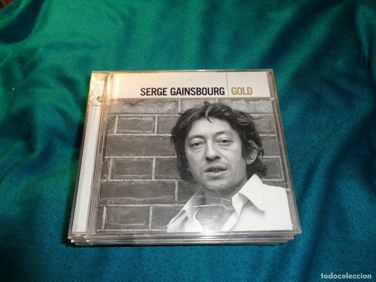 CDs de m&uacute;sica: SERGE GAINSBOURG. GOLD. 2 CD&acute;S. IMPECABLE (#) - Foto 1