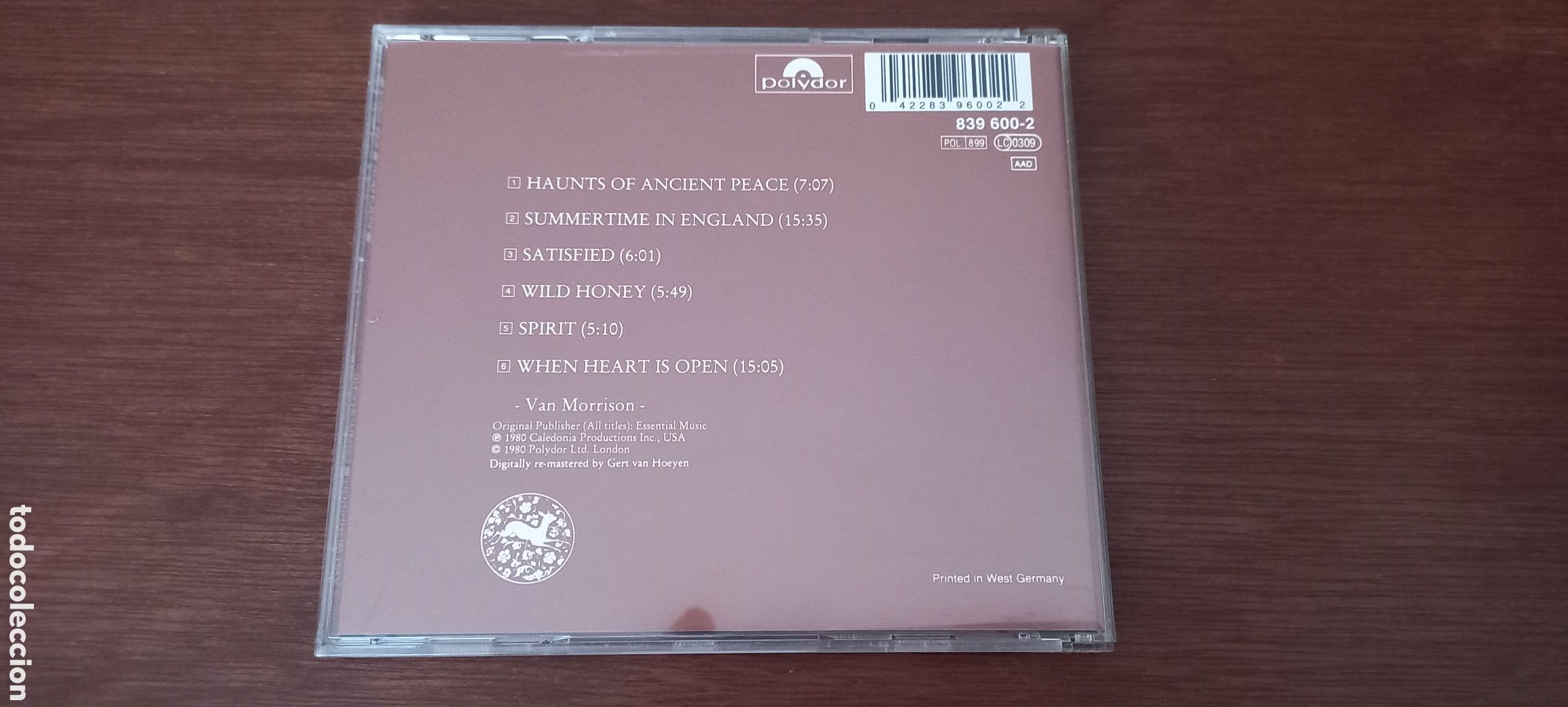 CDs de m&uacute;sica: Van Morrison CD Common One como nuevo - Foto 2