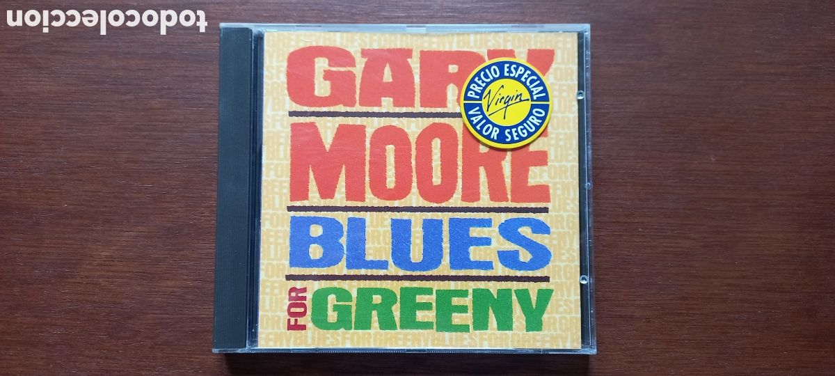 CDs de m&uacute;sica: Gary Moore CD Blues for Greeny como nuevo - Foto 1
