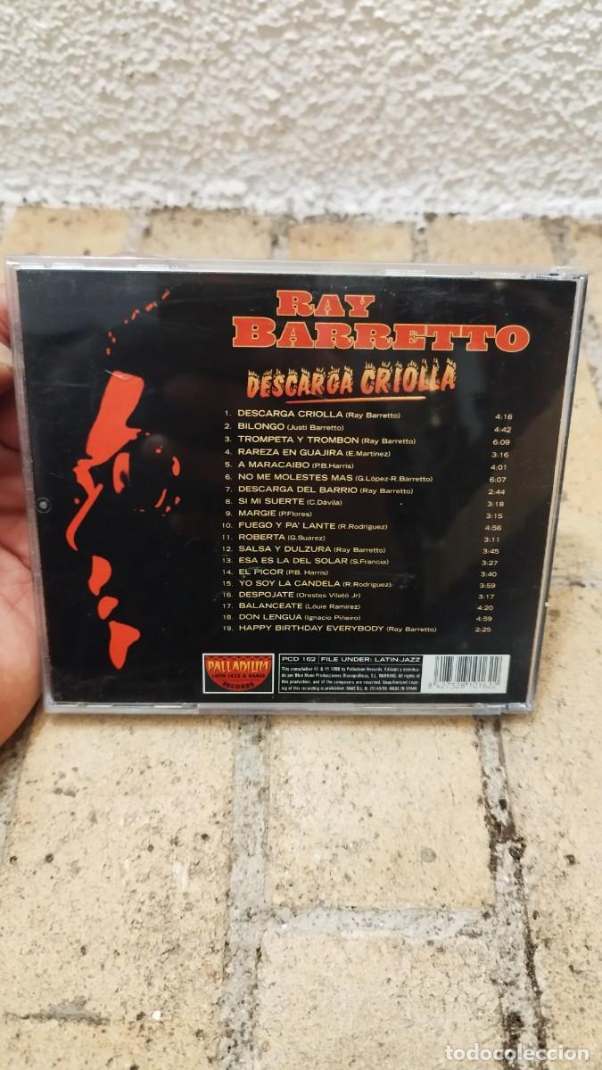 CDs de m&uacute;sica: Ray Barretto &ndash; Descarga Criolla.Cd - Foto 3