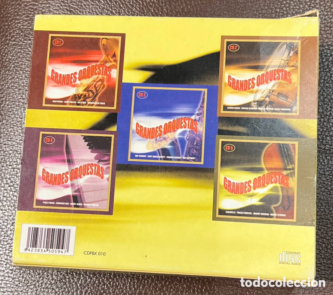 CDs de m&uacute;sica: CD5. Grandes Orquestas. - Foto 3