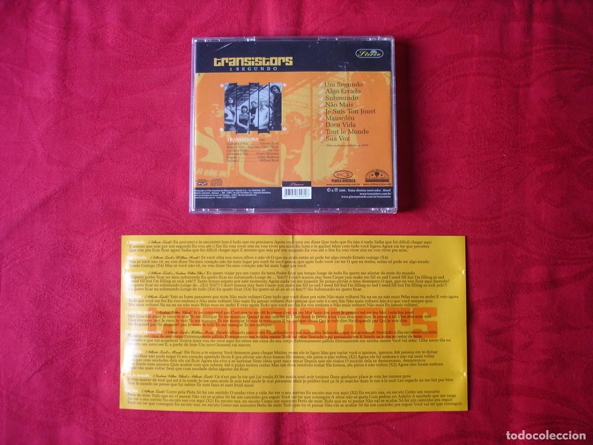 CDs de m&uacute;sica: Transistors. 1 Segundo. CD. Garage Rock. - Foto 3