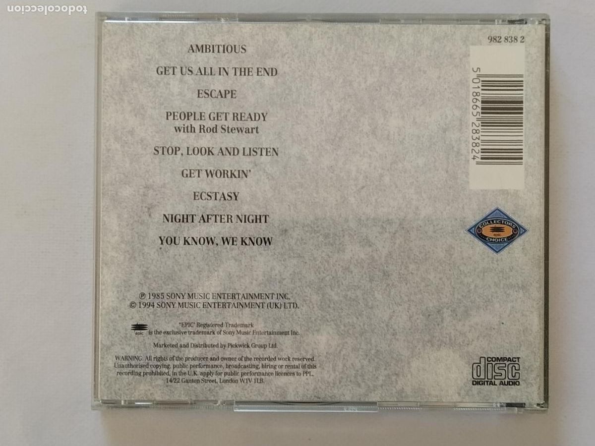 CDs de m&uacute;sica: CD JEFF BECK - FLASH (033w) - Foto 2