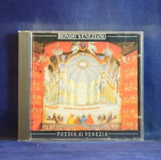 CDs de Música: RONDO' VENEZIANO – POESIA DI VENEZIA - CD