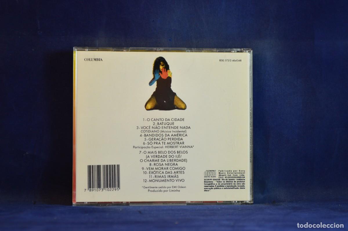 CDs de m&uacute;sica: DANIELA MERCURY &ndash; O CANTO DA CIDADE - CD - Foto 2