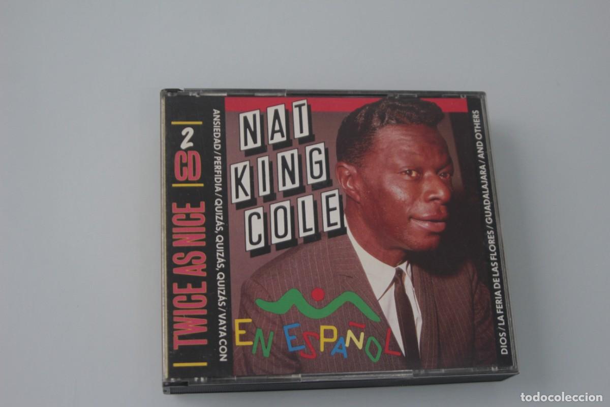 CDs de m&uacute;sica: NAT KING COLE EN ESPA&Ntilde;OL 2 CD - Foto 1