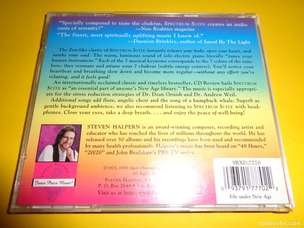 CDs de m&uacute;sica: STEVEN HALPERN / SPECTRUM SUITE / CD - Foto 2