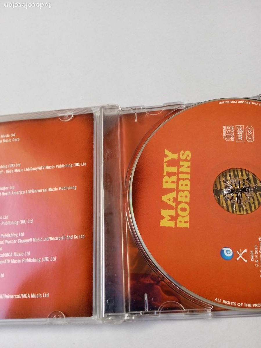 CDs de m&uacute;sica: MARTY ROBBINS Gunfighter Ballads - Foto 2