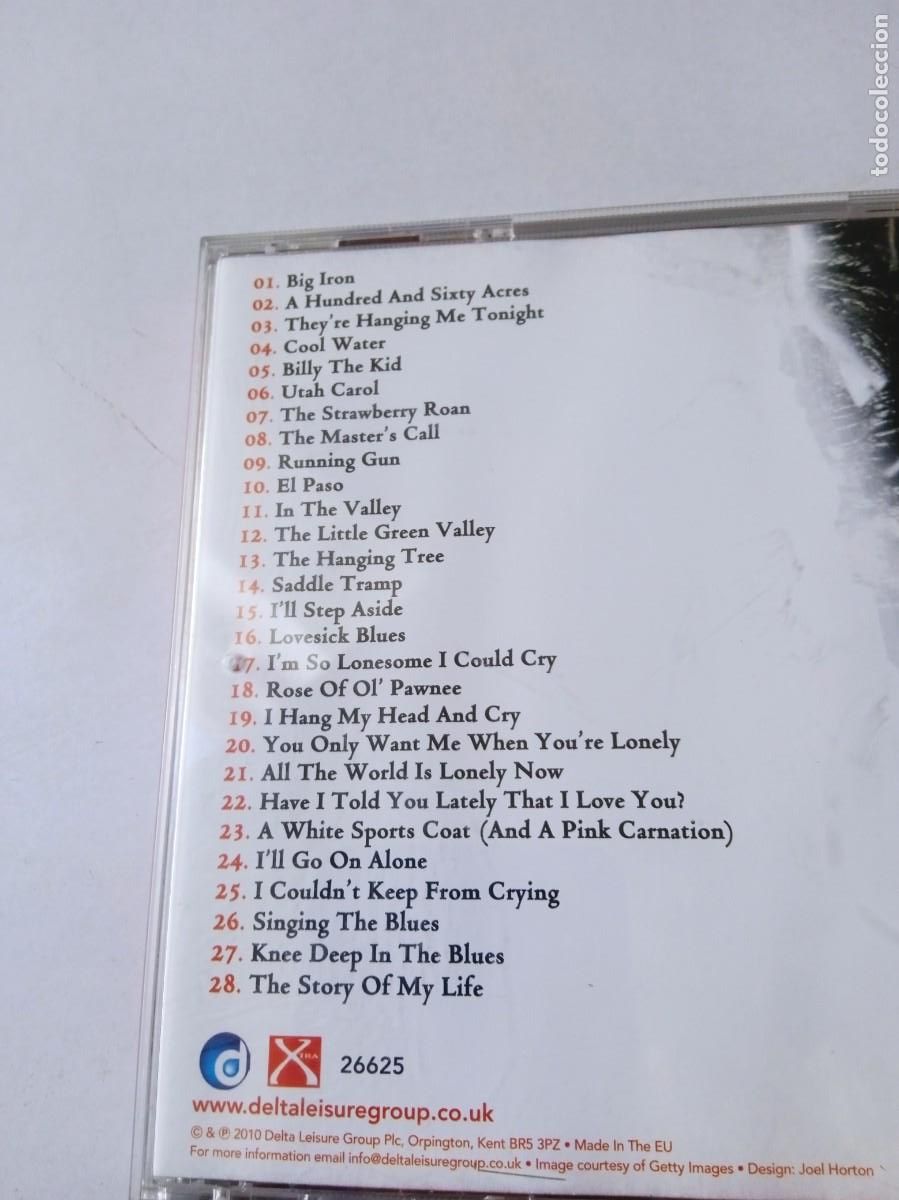 CDs de m&uacute;sica: MARTY ROBBINS Gunfighter Ballads - Foto 3