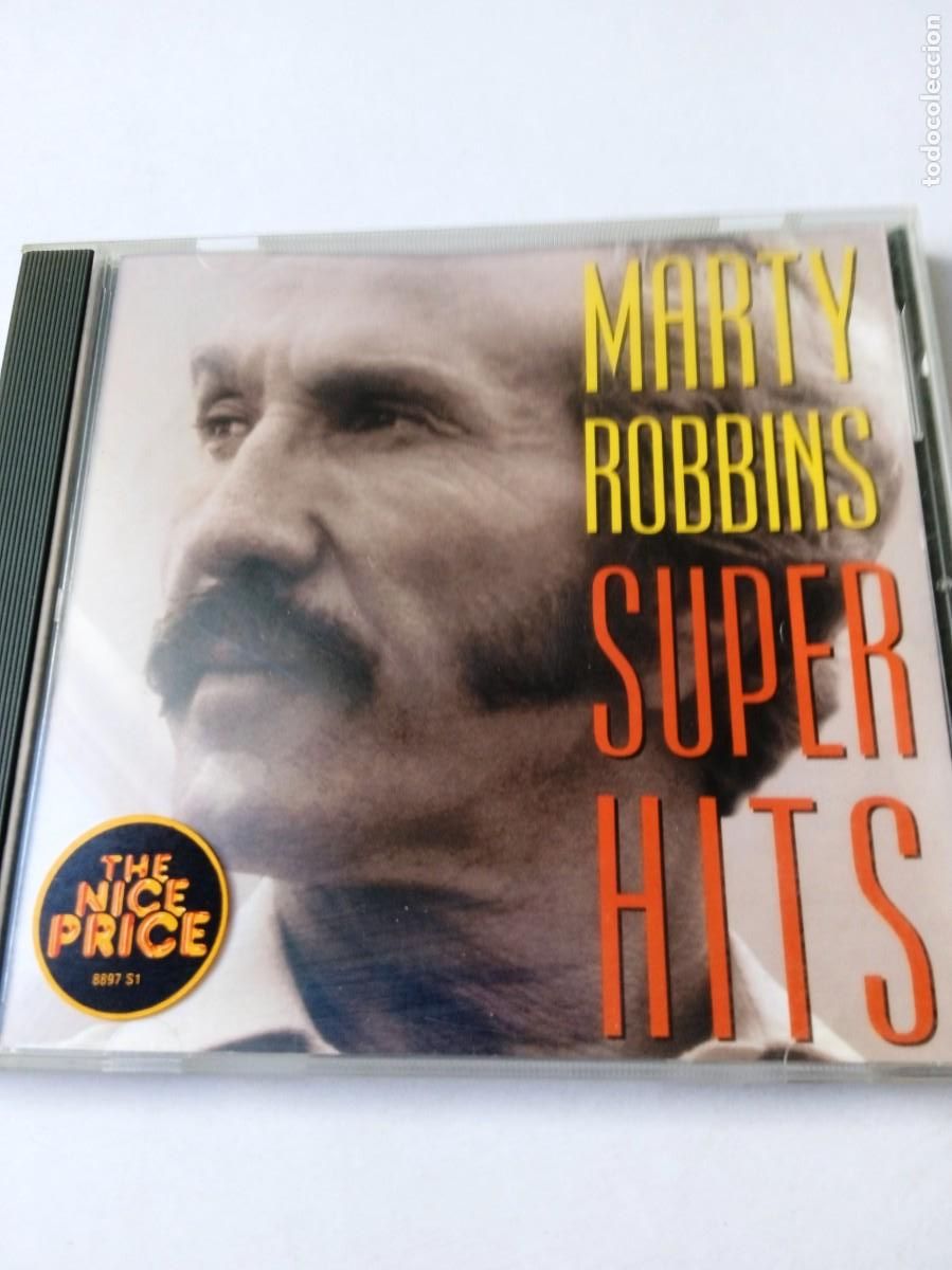 CDs de m&uacute;sica: MARTY ROBBINS Super Hits - Foto 1