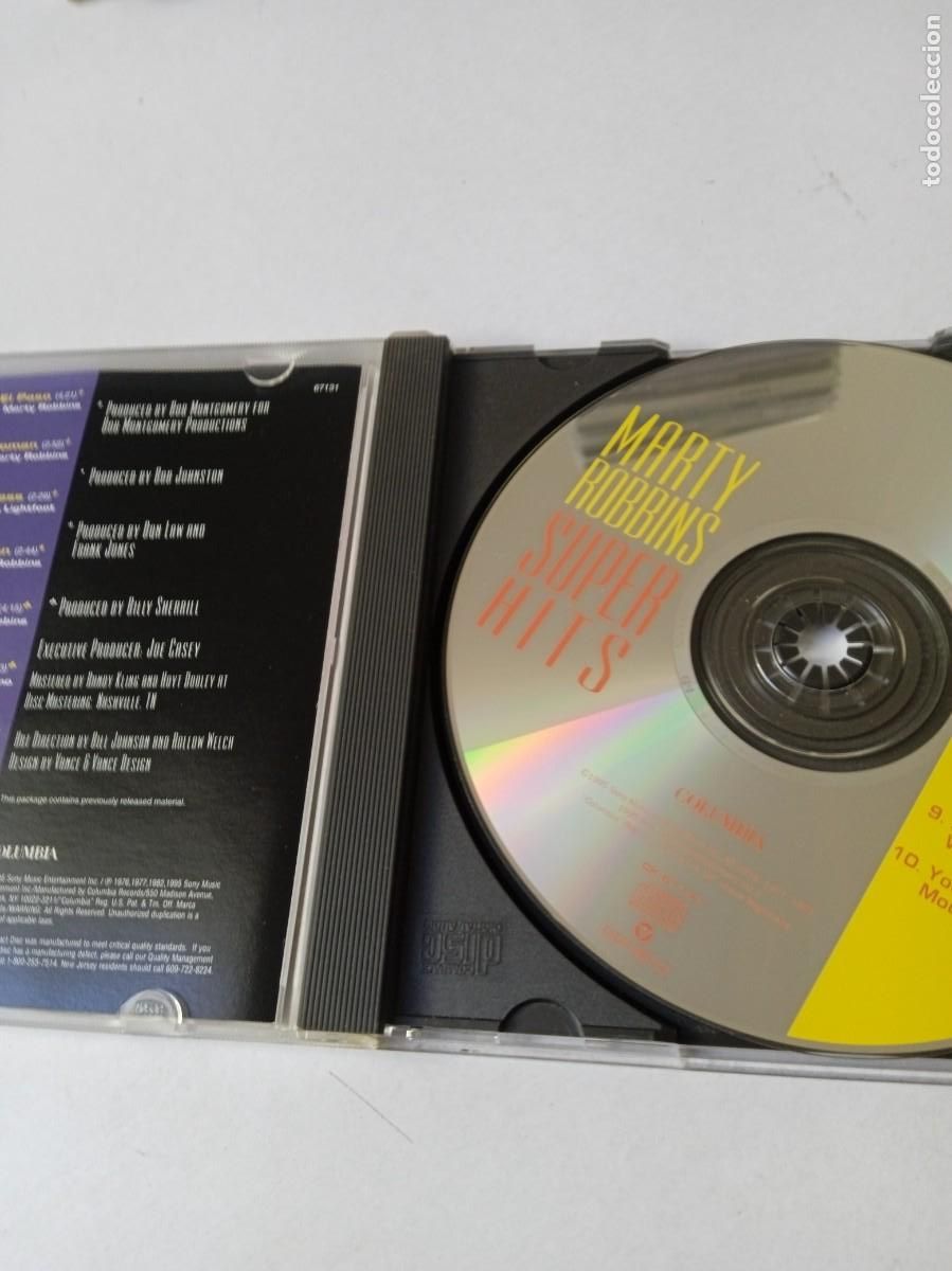 CDs de m&uacute;sica: MARTY ROBBINS Super Hits - Foto 2