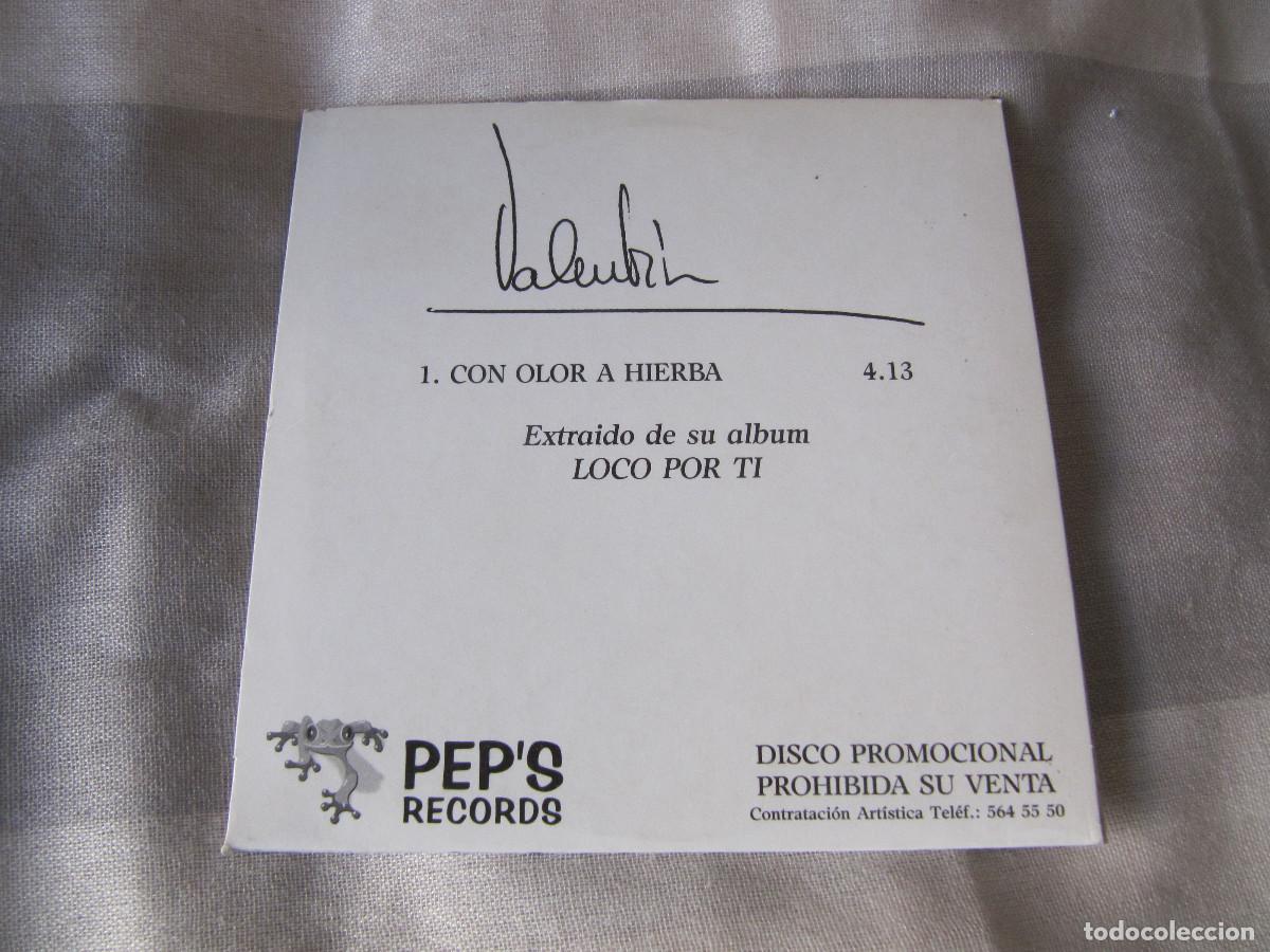 CDs de m&uacute;sica: Valentin &ndash; Con Olor A Hierba CD SINGLE - Foto 2