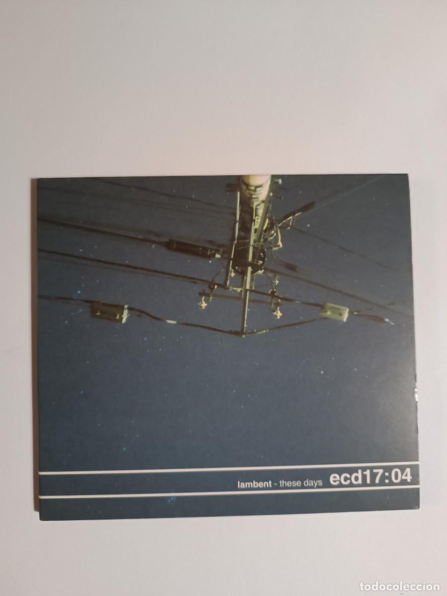 CDs de m&uacute;sica: Lambent / These Days (Digipak) (Electr&oacute;nica) - Foto 1