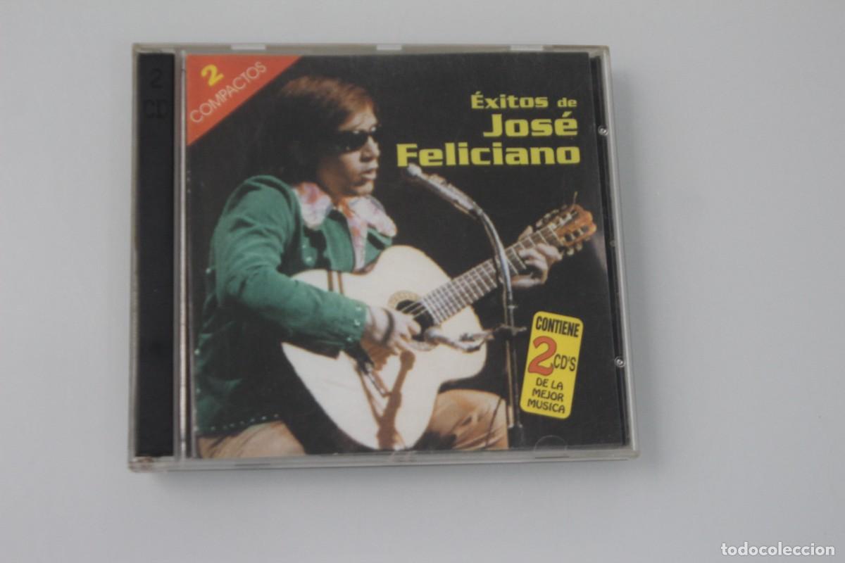 CDs de m&uacute;sica: EXITOS DE JOSE FELICIANO 2 CD - Foto 1