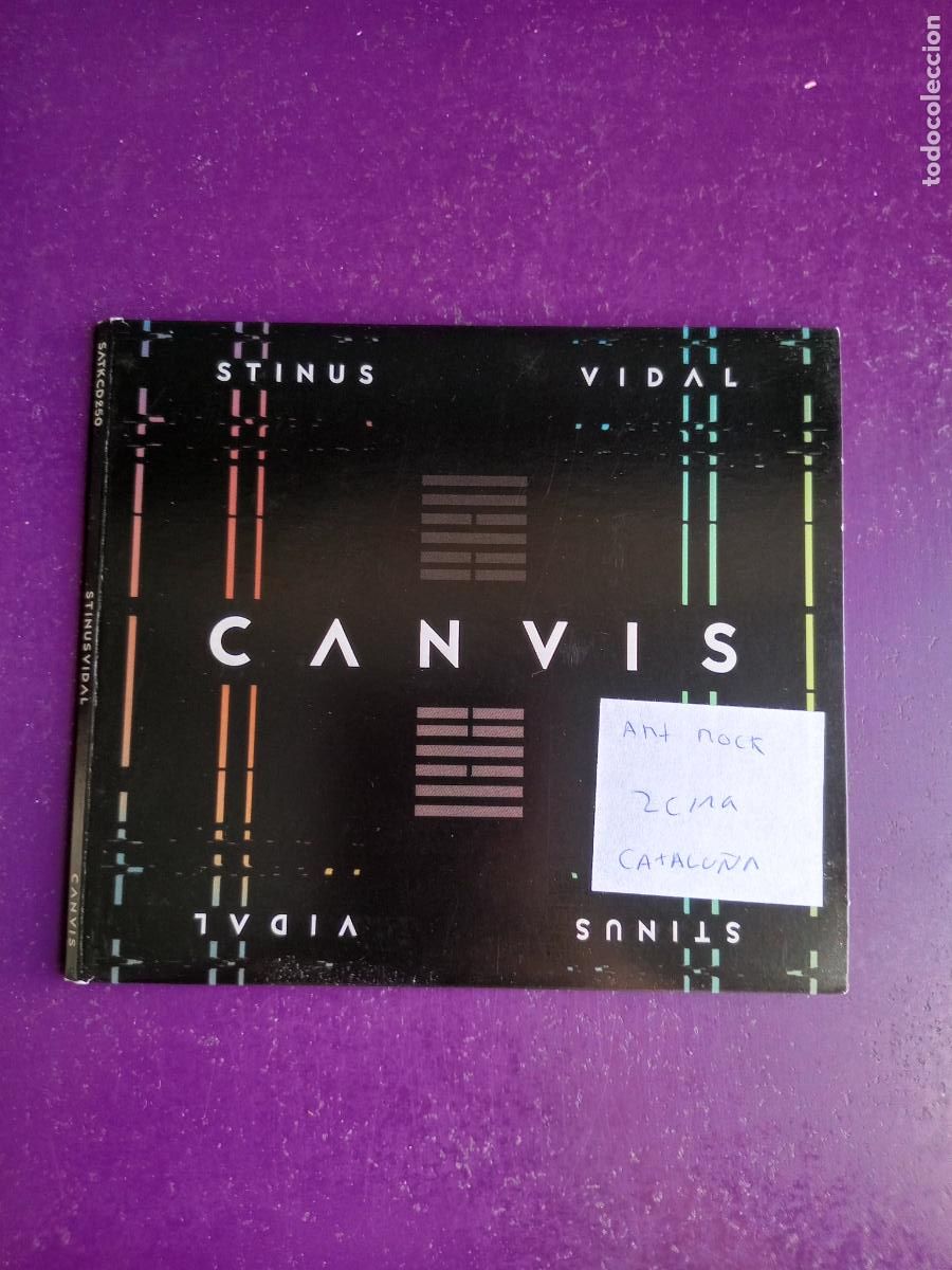 CD di Musica: Stinus Vidal &ndash; Canvis - CD satelite k 2018 - ROCK ALTERNATIVO CATALU&Ntilde;A
