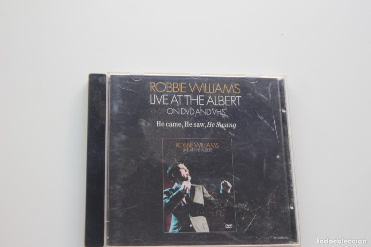 CDs de m&uacute;sica: ROBBIE WILLIAMS LIVE AT THE ALBERT CD - Foto 1