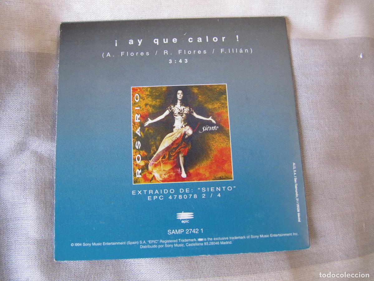 CDs de m&uacute;sica: Rosario - Ay qu&eacute; calor - Foto 2
