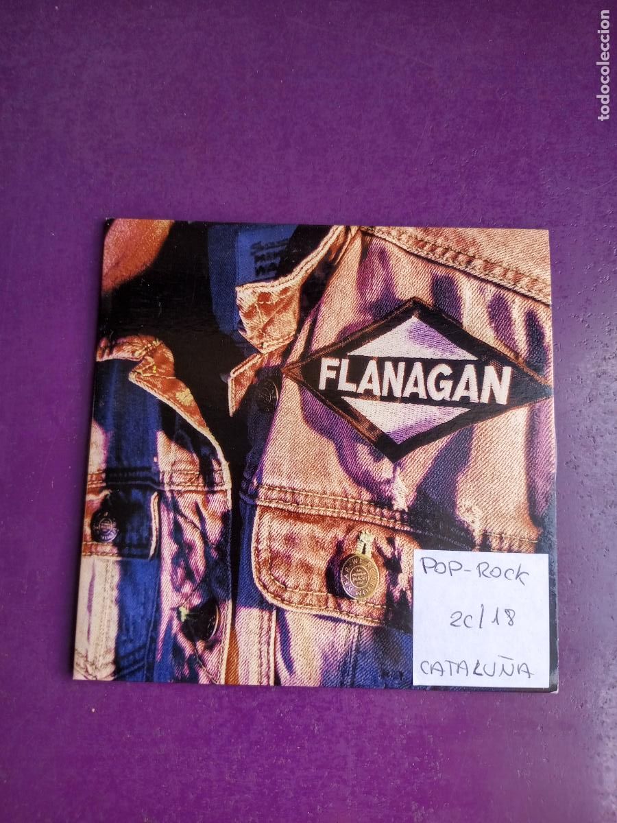 CDs de m&uacute;sica: Flanagan &ndash; Buscando Un Eclipse - CD EP LUNATIC 2018 - rock matar&oacute; - Foto 1