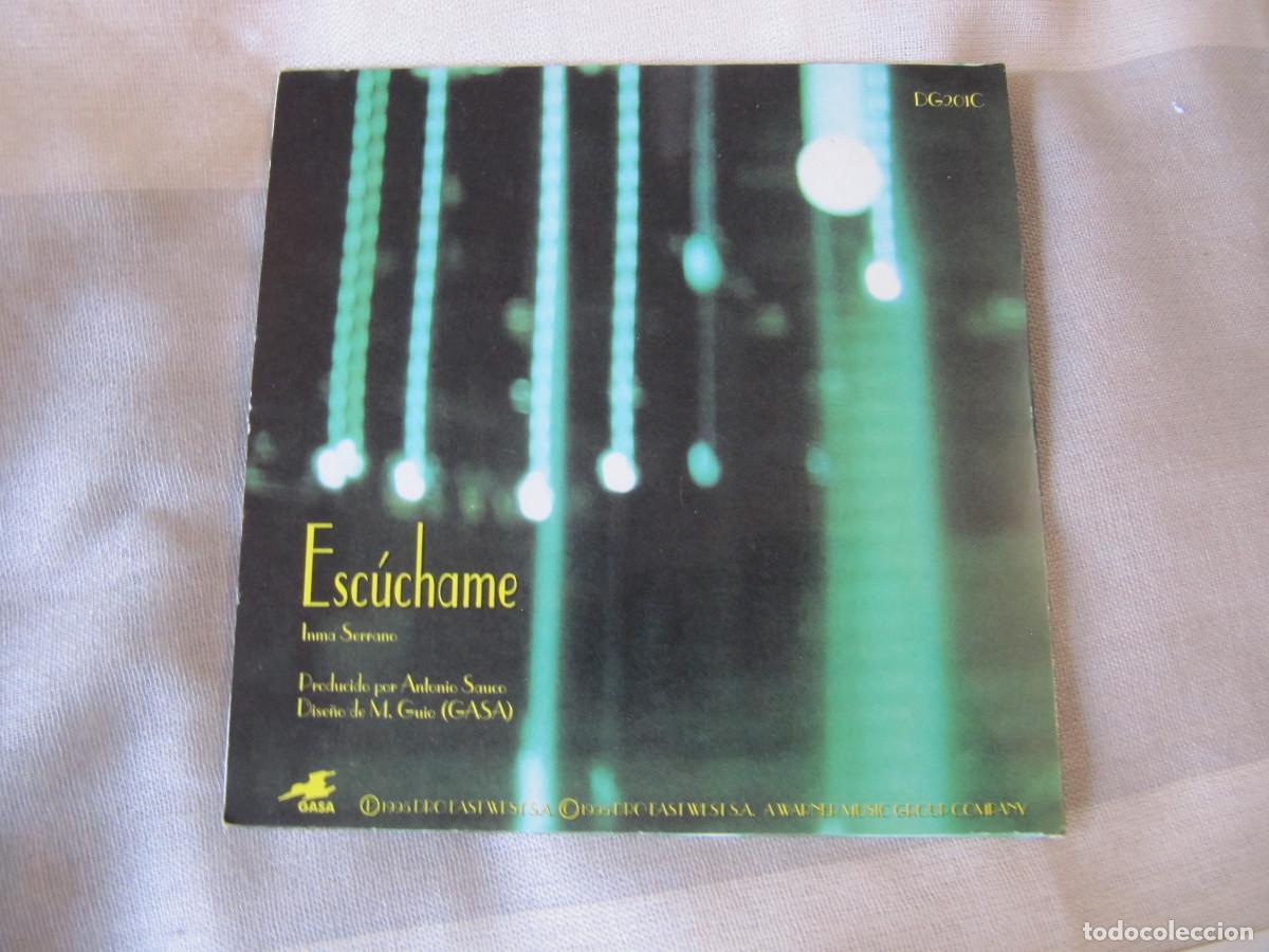 CDs de m&uacute;sica: Inma Serrano &ndash; Esc&uacute;chame CD SINGLE CADENA 100 - Foto 2