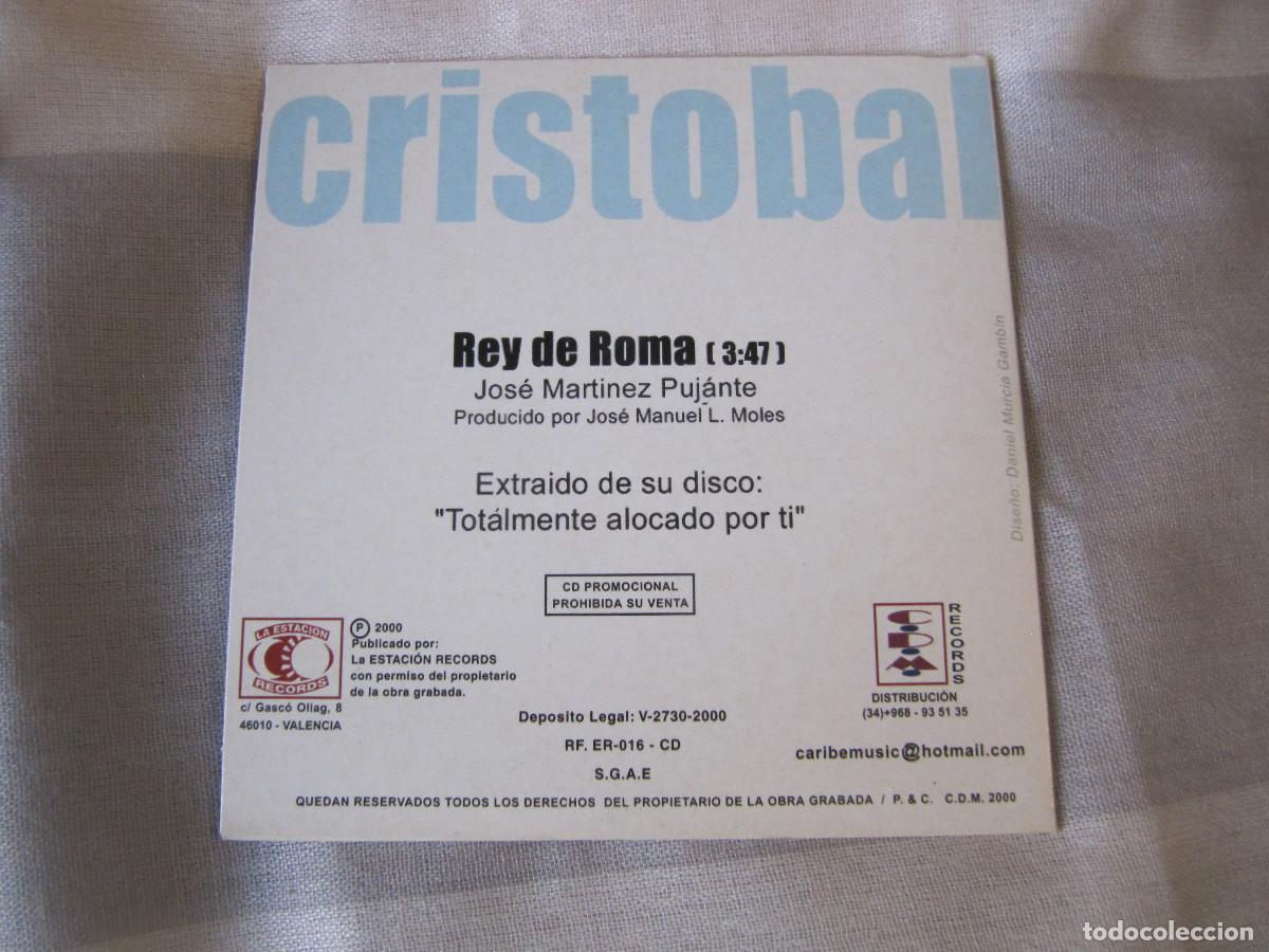 CDs de m&uacute;sica: Cristobal &ndash; Rey De Roma - Foto 2