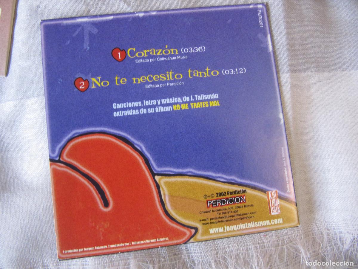 CDs de m&uacute;sica: JOAQUIN TALISMAN CORAZON - Foto 2
