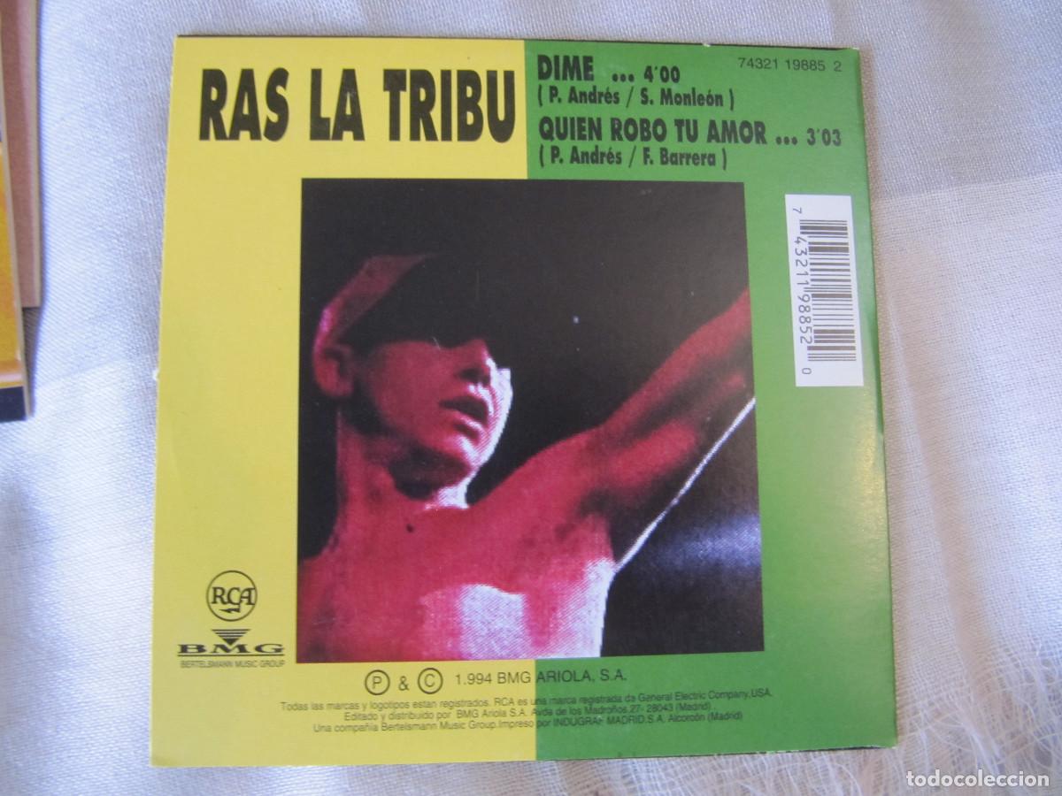 CDs de m&uacute;sica: Ras la tribu - Dime - Foto 2