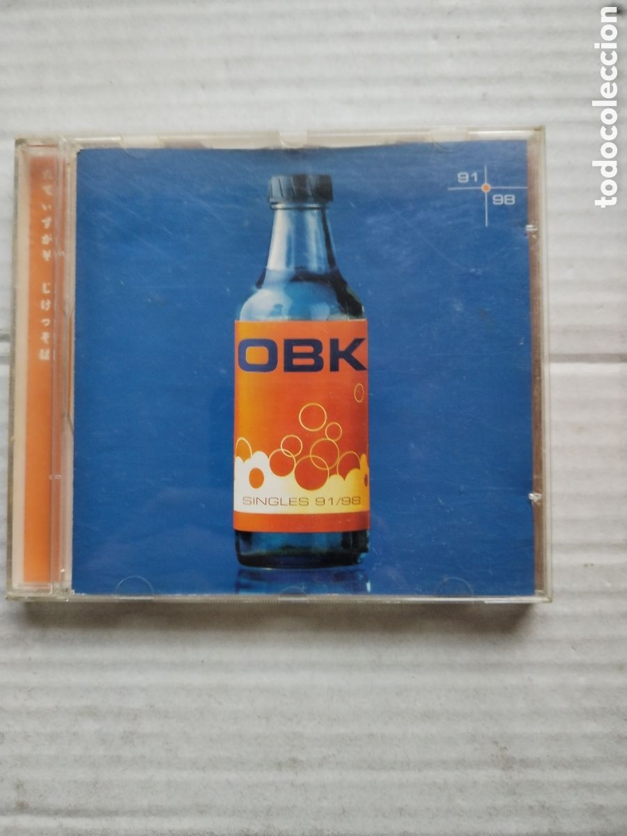 CDs de m&uacute;sica: CD OBK SINGLES 91/98 - Foto 1