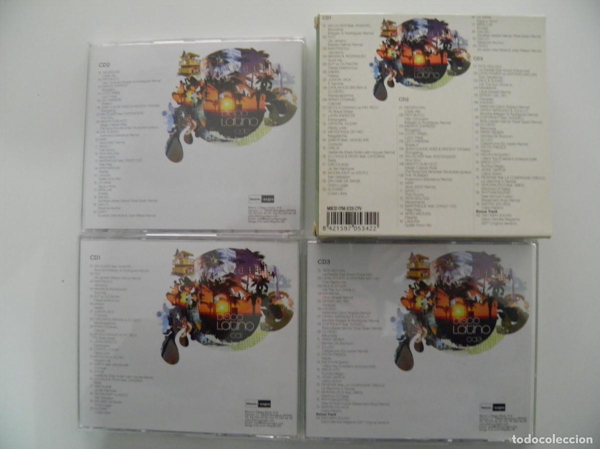 CDs de m&uacute;sica: DISCO LATINO - PACK CON 3 CDs - Foto 3