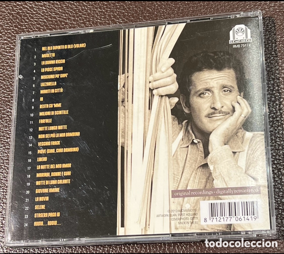 CDs de m&uacute;sica: CD. Domenico Modugno. &ldquo;Siempre&rdquo;. - Foto 2