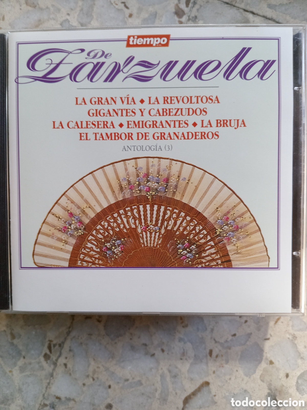 CD de M&uacute;sica: CD ANTOLOGIA ZARZUELA 3 TIEMPO