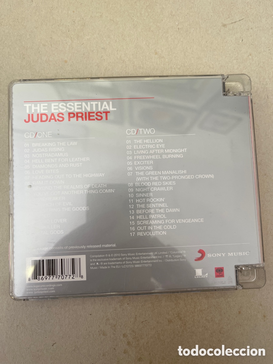 CDs de m&uacute;sica: The essential Judas Priest. 2CD. - Foto 2