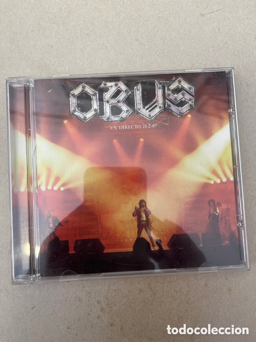 CDs de m&uacute;sica: Obus. En directo 21-2-87 - Foto 1