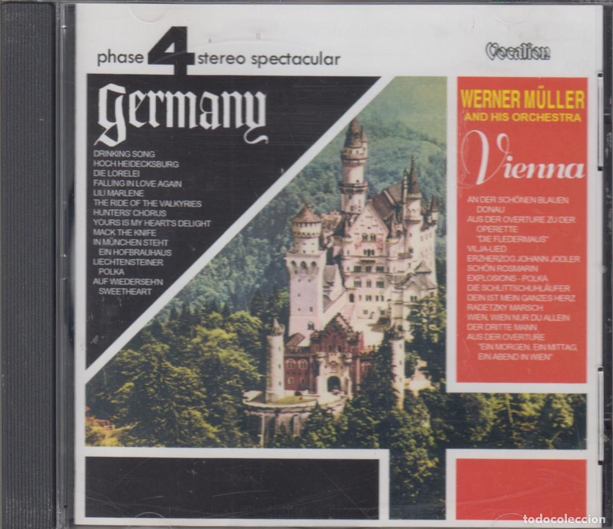 CDs de m&uacute;sica: Werner M&uuml;ller & His Orchestra cd Germany & Vienna 2007