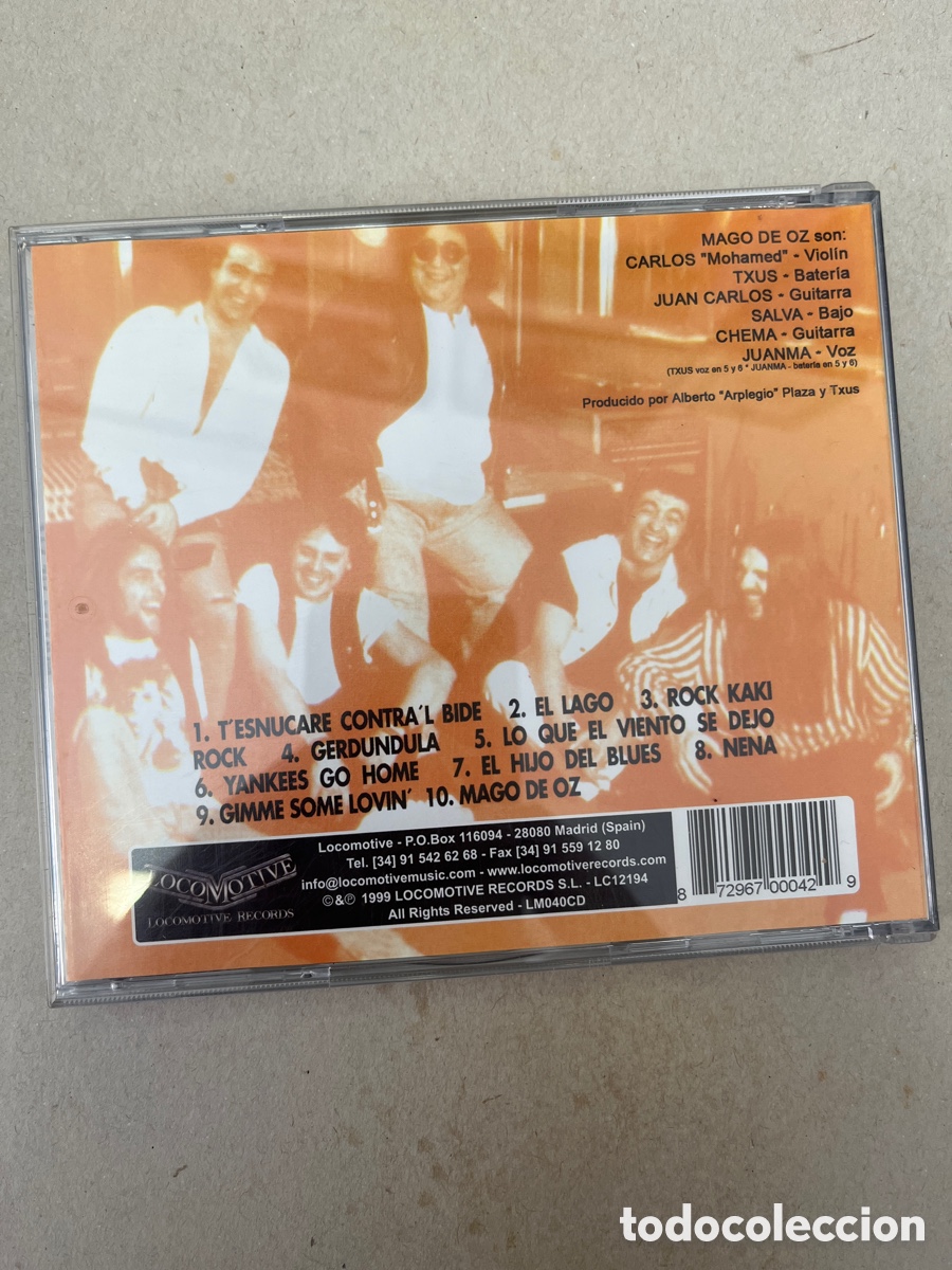 CDs de m&uacute;sica: Mago de Oz. 1999. CD - Foto 2
