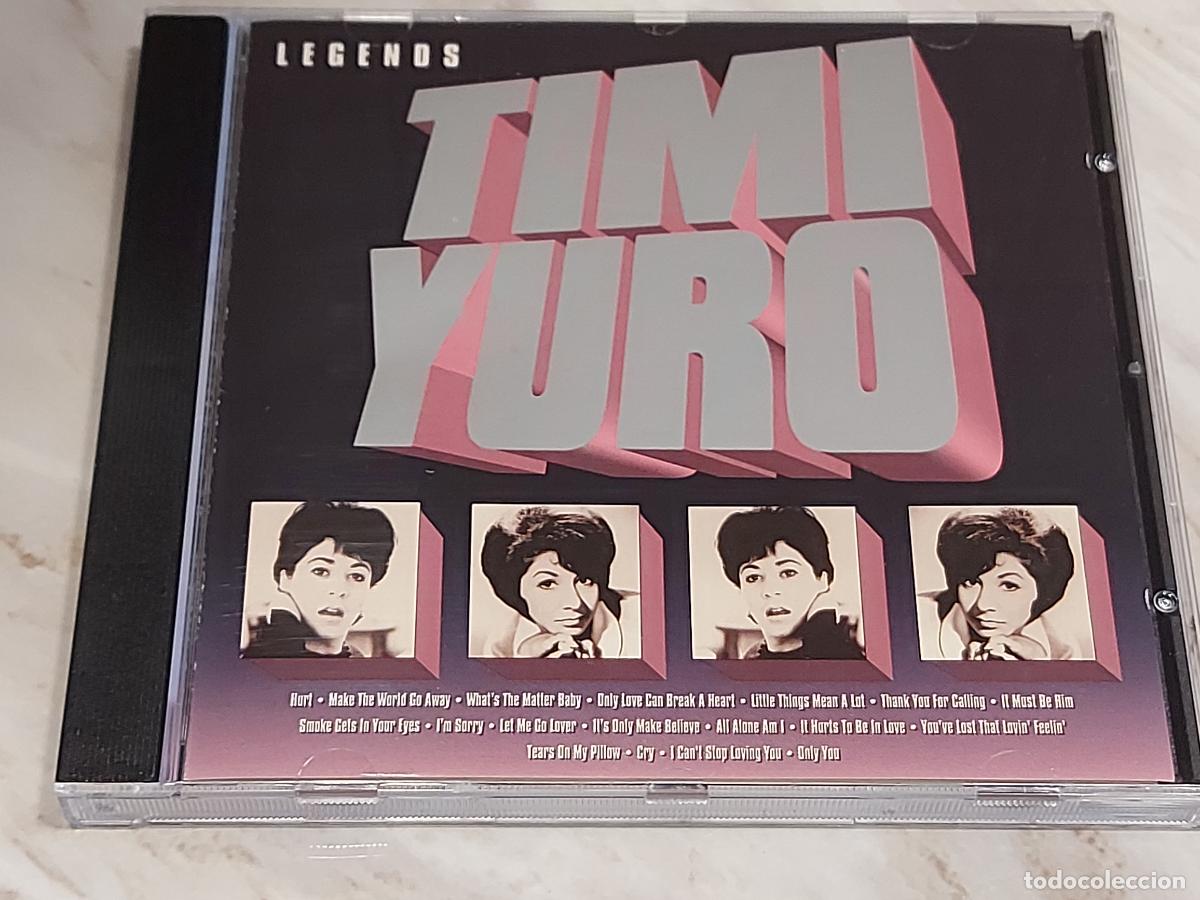 CDs de m&uacute;sica: TIMI YURO / LEGENDS / CD CON 18 TEMAS / IMPECABLE - Foto 1
