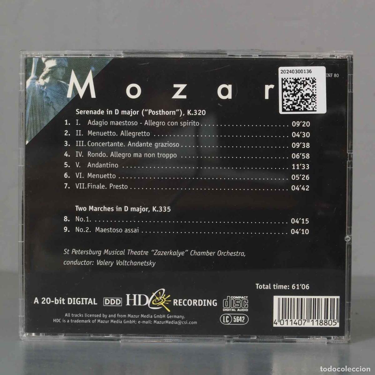CDs de m&uacute;sica: CD. MOZART. K 320 335. MAIS - Foto 2
