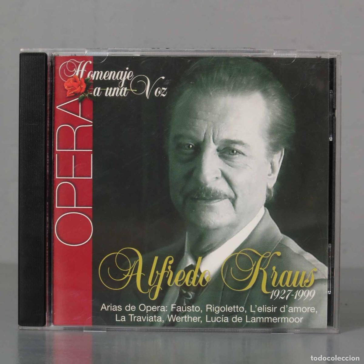 CDs de m&uacute;sica: CD. Alfredo Kraus &ndash; Opera - Foto 1