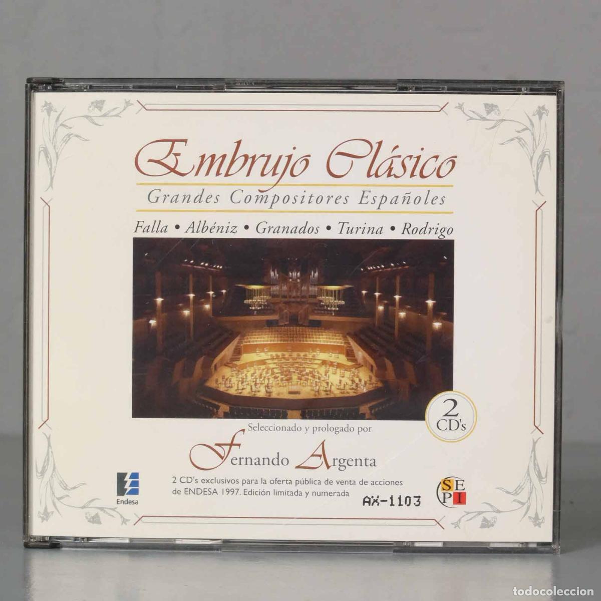 CDs de m&uacute;sica: CD. EMBRUJO CLASICO - Foto 1