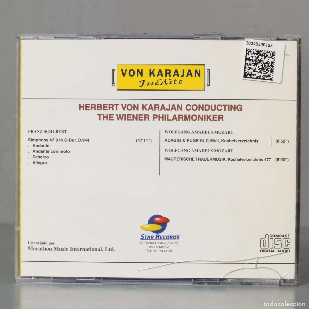 CDs de m&uacute;sica: CD. INEDITO KARAJAN. 8 - Foto 2