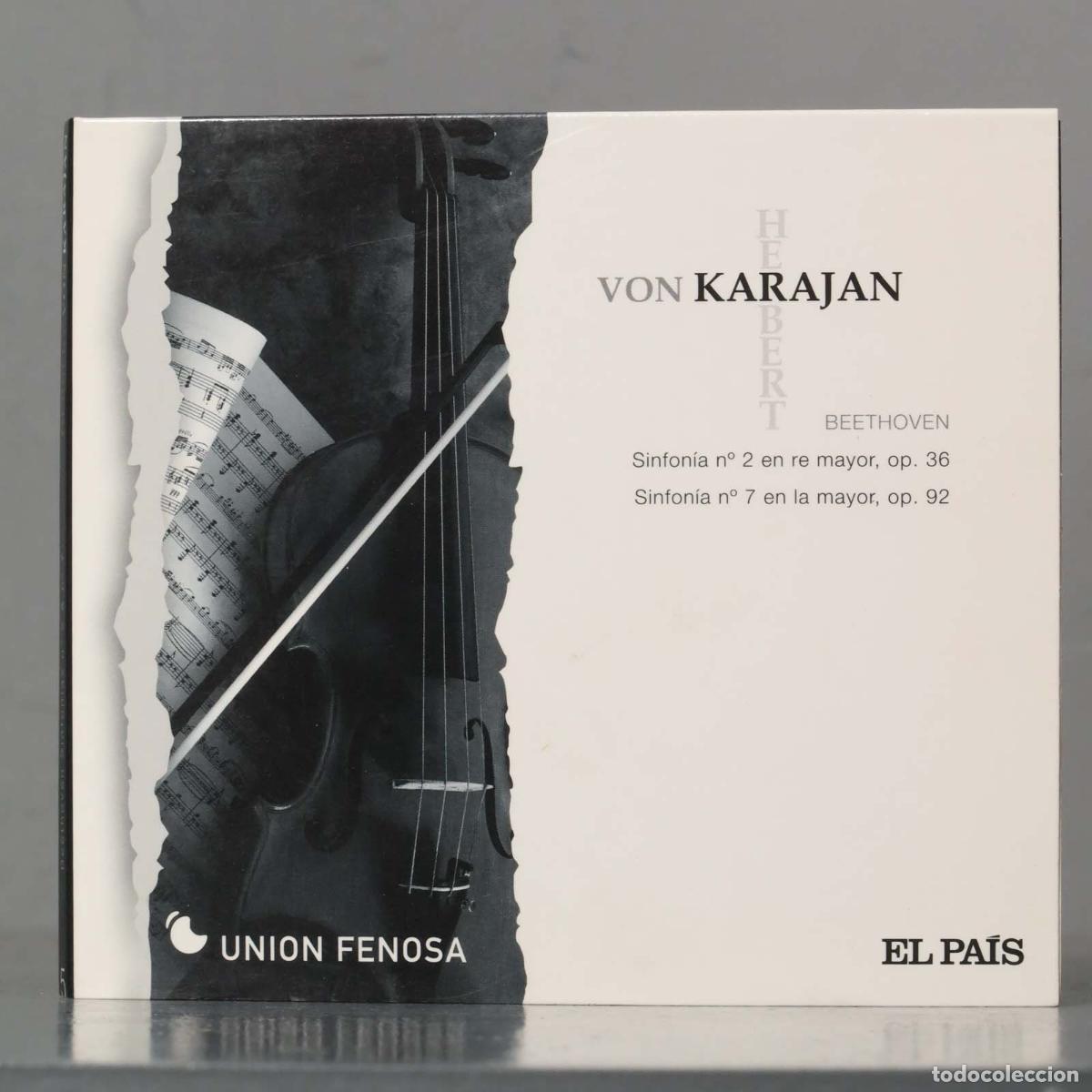 CDs de m&uacute;sica: CD. KARAJAN. OP 36 92. BEETHOVEN - Foto 1