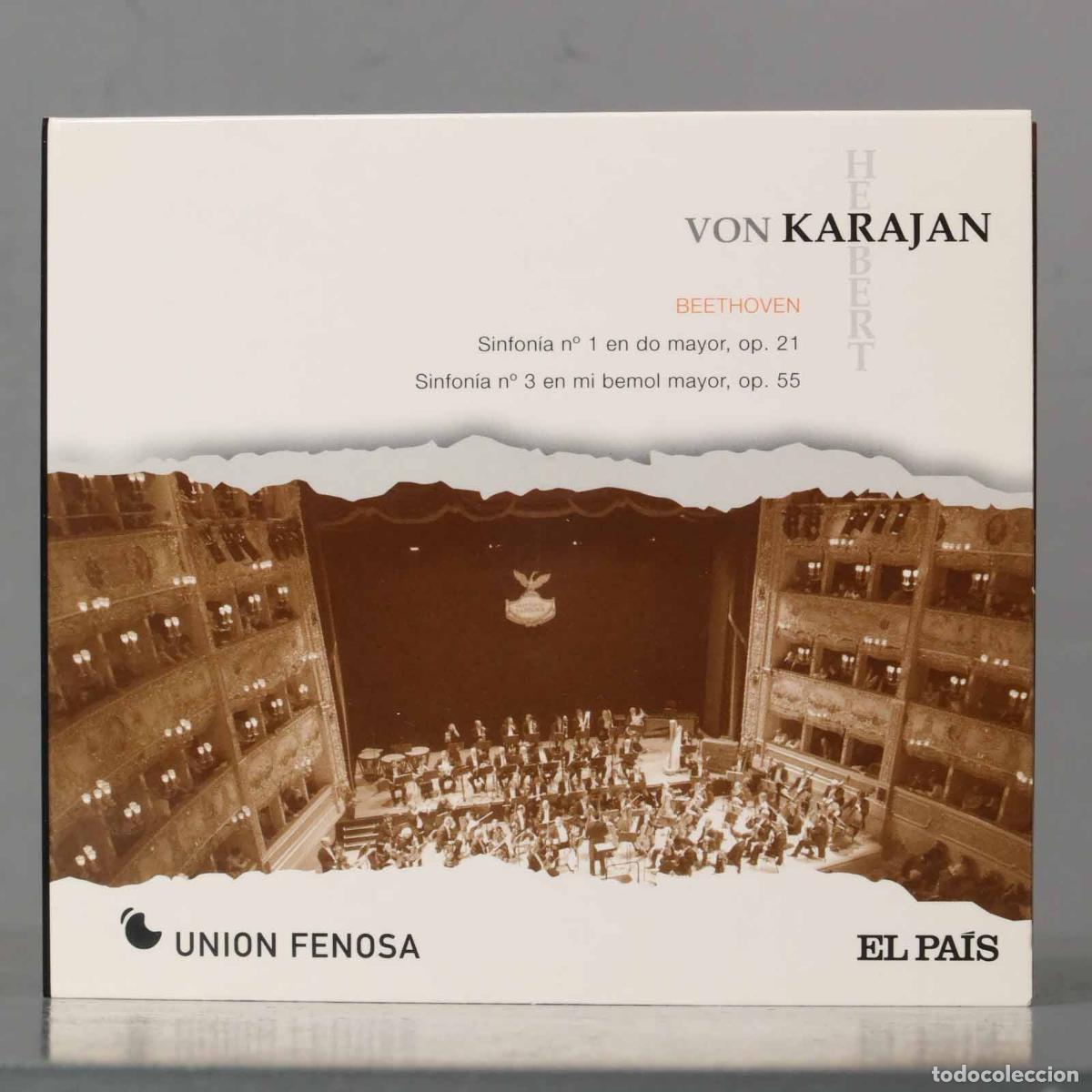 CDs de m&uacute;sica: CD. OP 21 55. BEETHOVEN. KARAJAN - Foto 1